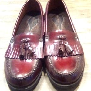 Rockfort  Tassel Comfort Leather Grandpa Oxford With Slip On Men Shoe Size 10.5